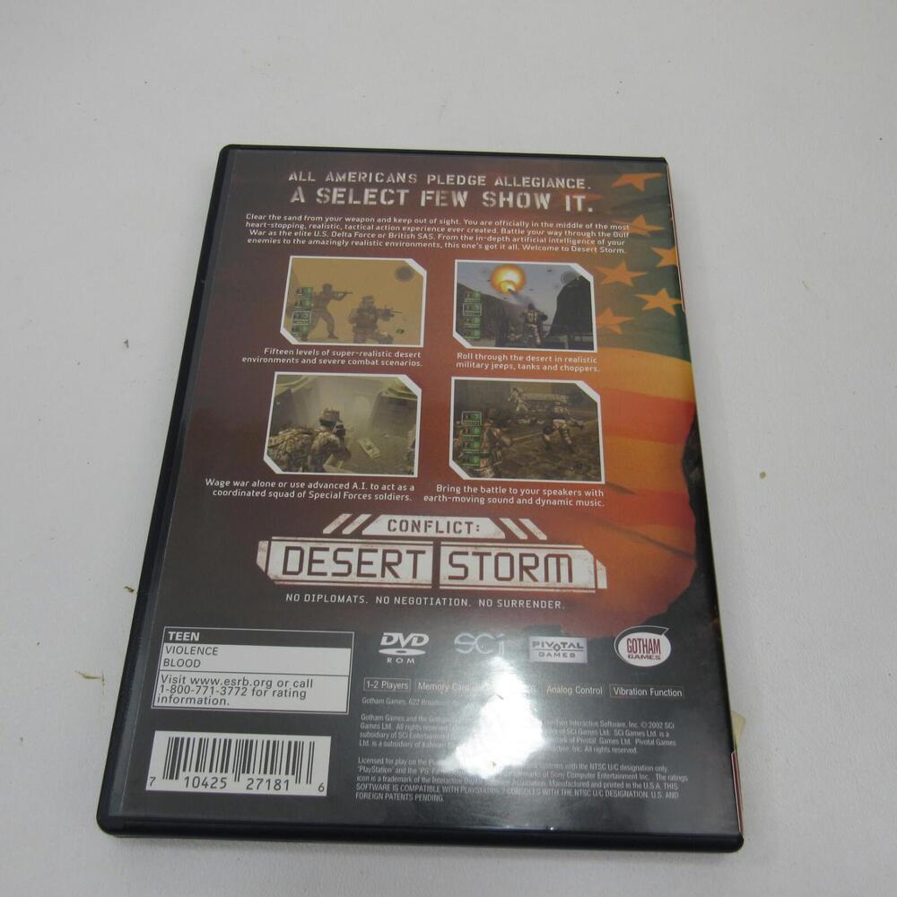 Conflict: Desert Storm (Sony PlayStation 2, 2002) - Picture 2 of 4